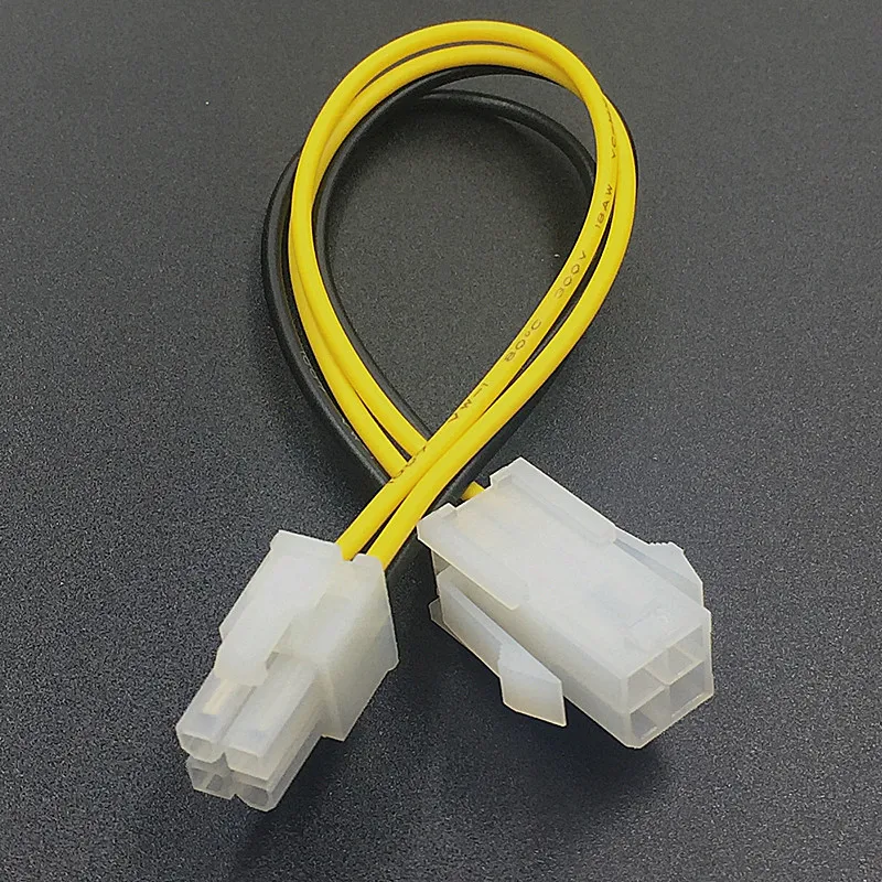 

Desktop CPU power supply 4Pin extension cable computer 4P extension cable 4-pin motherboard P4 power cable connector adapter