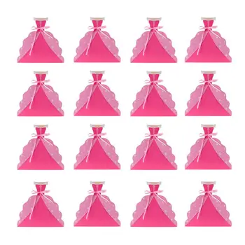 

20pcs Candy Box Wedding Party Favors Gift Box Chocolate Box Paper Candy Containers For Engagement Birthday Wedding A35