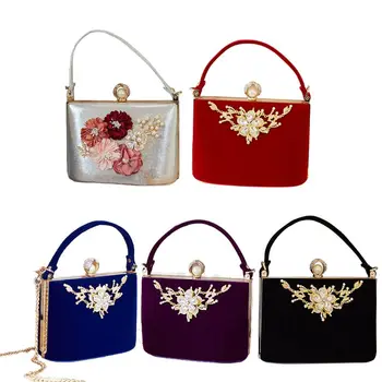

Women Fashion Evening Shoulder Bag Bridal Clutch Party Prom Wedding Handbag Wallet Purse M6CC