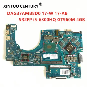 

857391-601 DAG37AMB8D0 For HP PAVILION 17-W Laptop Motherboard 857391-501 857391-001 i5-6300HQ CPU 960M 4GB GPU 100% full tested