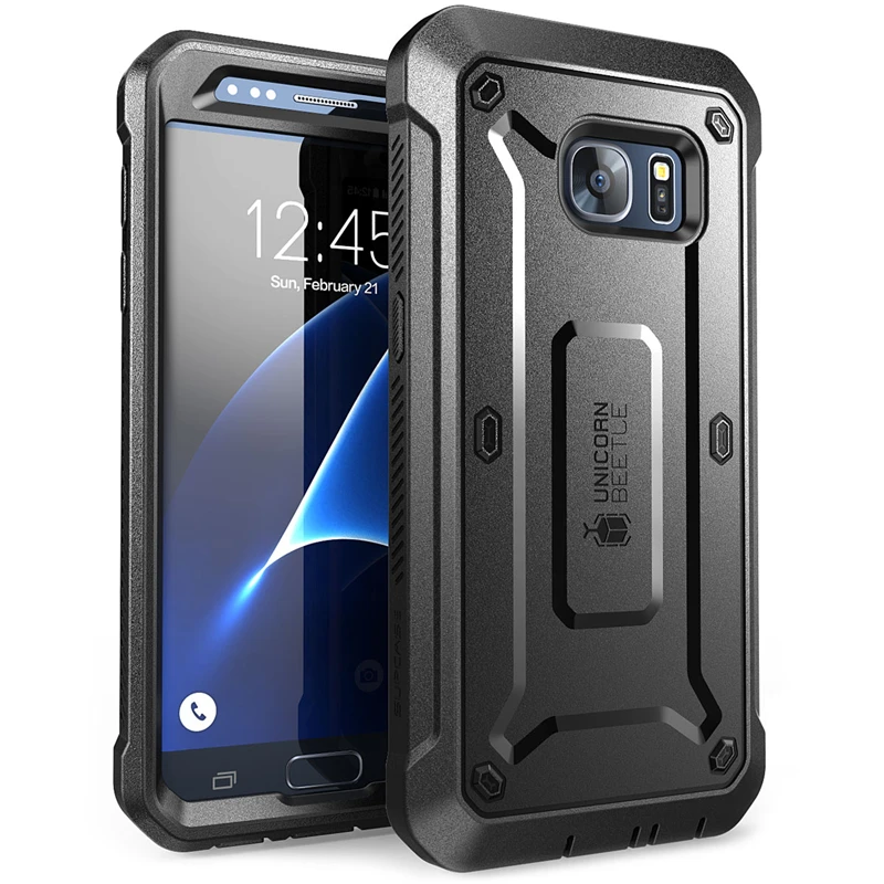 Supcase Voor Samsung Galaxy S7 Case (2016) ub Pro Full Body Robuuste  Holster Beschermhoes Case Met Ingebouwde Screen Protector|Telefoonbumper| -  AliExpress