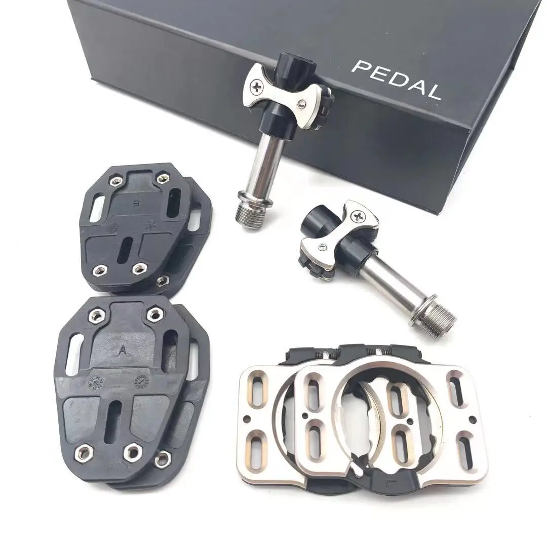 Titanium Alloy Road Bike Pedal ultralight 3 Bearing Bicycle Self-locking Speed play Track Sprint Special Pedals | Спорт и