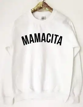 

Hot Hoodies Mamacita Sweatshirt Mamacita Sweatshirt Mom Life Jumper Long Sleeved Drop Shipping