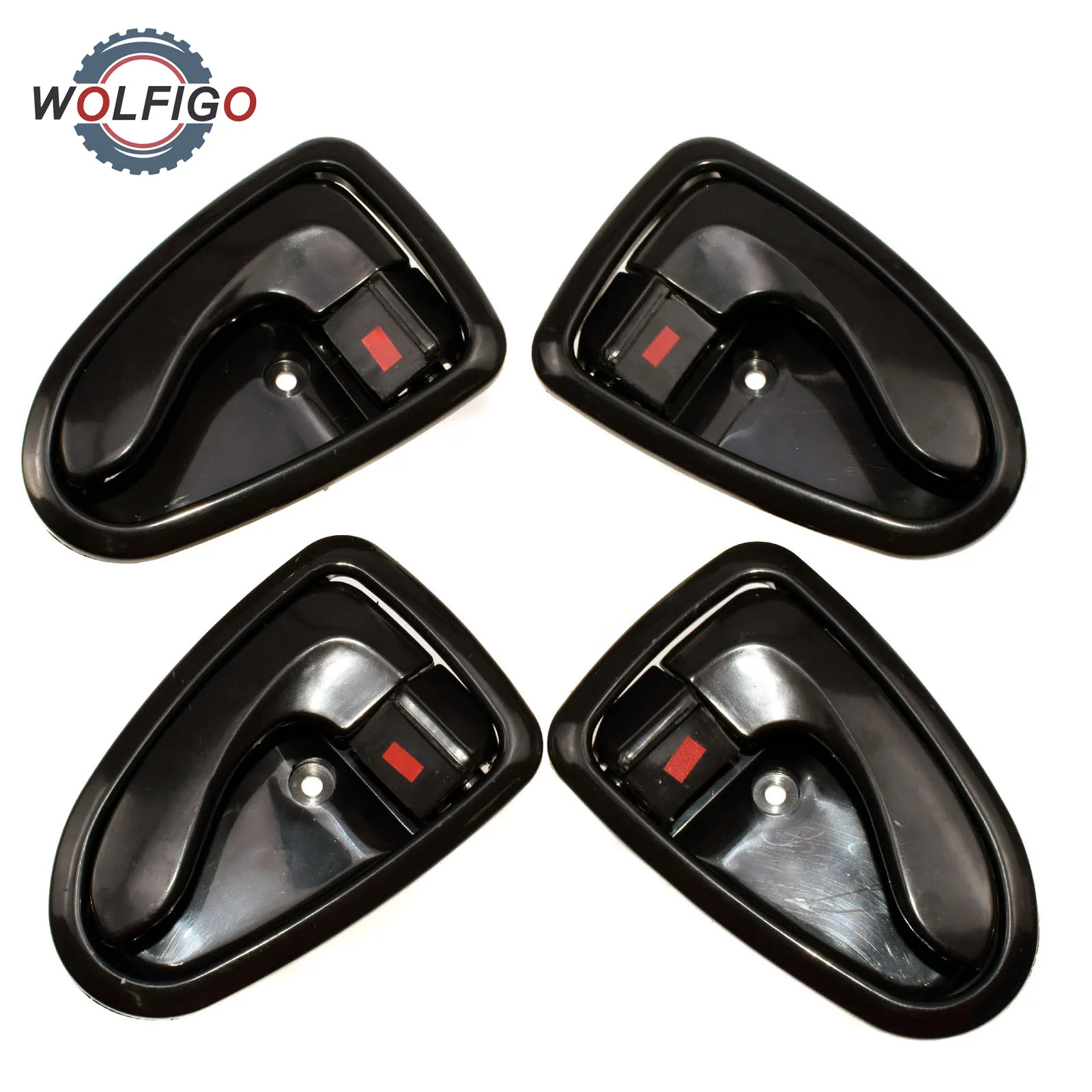 Int/érieur /à lint/érieur de poign/ée de porte avant gauche arri/ère droit 6920512130/ Fit pour Prizm Corolla 1993/ 1994/ 1995/ 1996/ 1997/ 69206 12130/ 6920612130/ 69205 12130