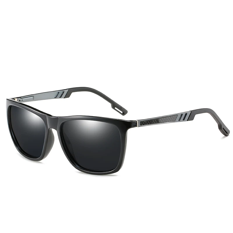 ELITERA фирменный дизайн классические Поляризованные солнцезащитные очки для мужчин вождения Пружинистые дужки солнцезащитные очки UV400 - Цвет линз: gray gray