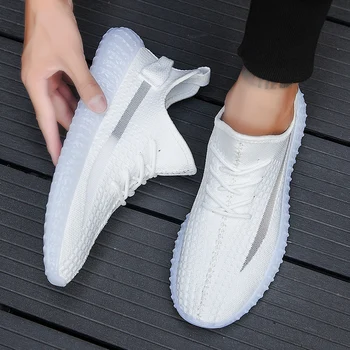 

2020 spring new autumn men's shoes Korean trend running shoes casual sports shoes coconut tide shoes small white shoes