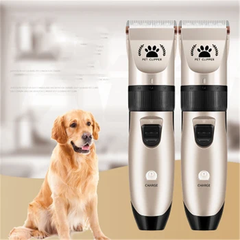 

Charging/power dual-use Pet Hair Remover Electric Dog Shaver Trimming Grooming Tool Kit Shaver Dog Trimmers Clipper Hair Cutter