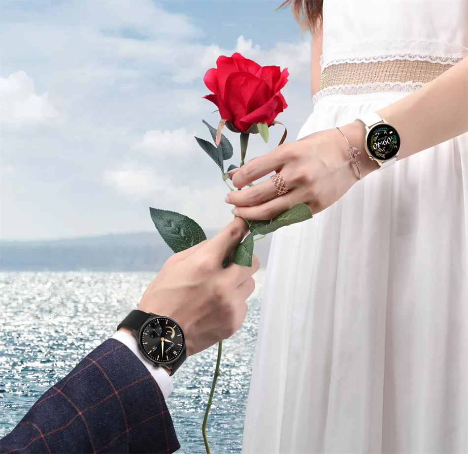 2022 New Bluetooth call Smart Watch Women Men Dynamic Dial Fitness Tracker Sport Waterproof Smartwatch Ladies For Huawei Samsung