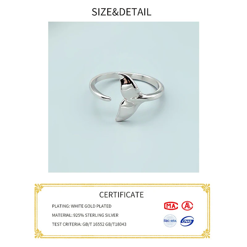 925 Sterling Silver Adjustable Rings For Women silver rings silver ring