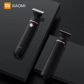 Электрическая бритва Xiaomi Mijia Soocas ET2, черная трехполосная бритва, быстрая зарядка типа C, сухая и влажная бритва, для волос на ногах
