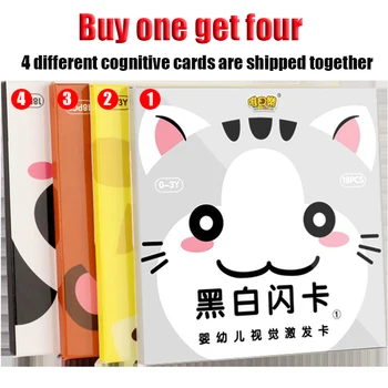 

Black And White Cards For Early Childhood Education Intelligence Development Visual Stimulation Cognitive Card study card Toys