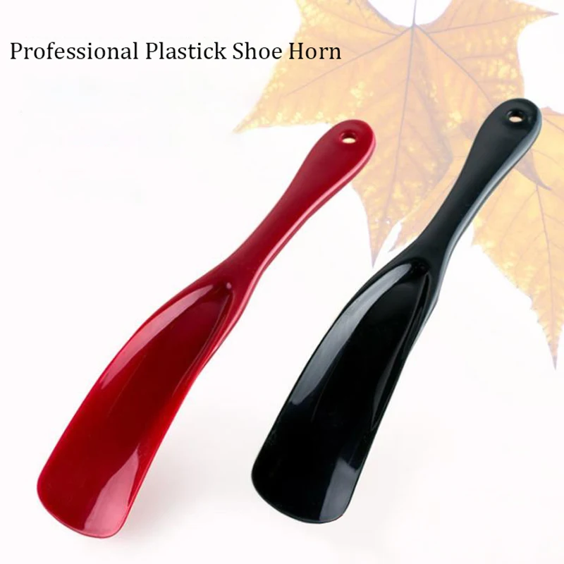 1pcs 19cm Shoe Horns Professional Plastic Shoe Horn Spoon Shape Shoehorn Shoe Lifter