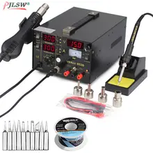 853D SMD Hot Air Gun Soldering Iron Rework Solder Station 3 In 1 SMT Welding Repair Soldering Tool BGA desoldering station