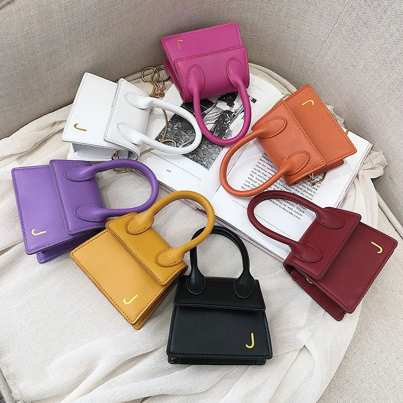 Дизайн, модная женская сумка радужного цвета, маленькая квадратная женская сумка через плечо, перекрёстная сумка B559