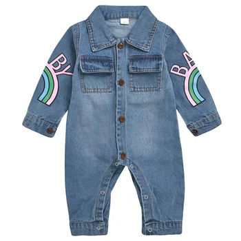 

2020 Spring Newborn Clothes Children Boys Cotton Infant Girls Playsuit Kids Jumpsuits Baby Rompers Outfits O-Neck Baby Clothing