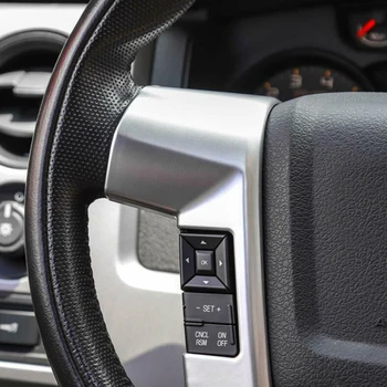 

ABS Steering Wheel Frame 2PCS Decor Trim Accesssories Replacement For Ford Raptor F150 2009-2014