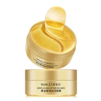 

30 Pairs Dark Circles Eye Gold Patches Gel Anti Puffiness Sleep Collagen Firming Wrinkle Removal Moisturizing Sea Algea