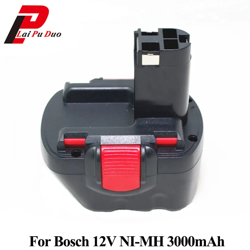 Batería de repuesto para Taladro Inalámbrico Bosch, pila recargable de 12v,  3000mah, NI MH, BAT043,BAT046,BAT049,BAT120,BAT139 PSR, PSR, 12V,  3.0Ah|battery replacement|battery drill batteriesbattery battery battery -  AliExpress