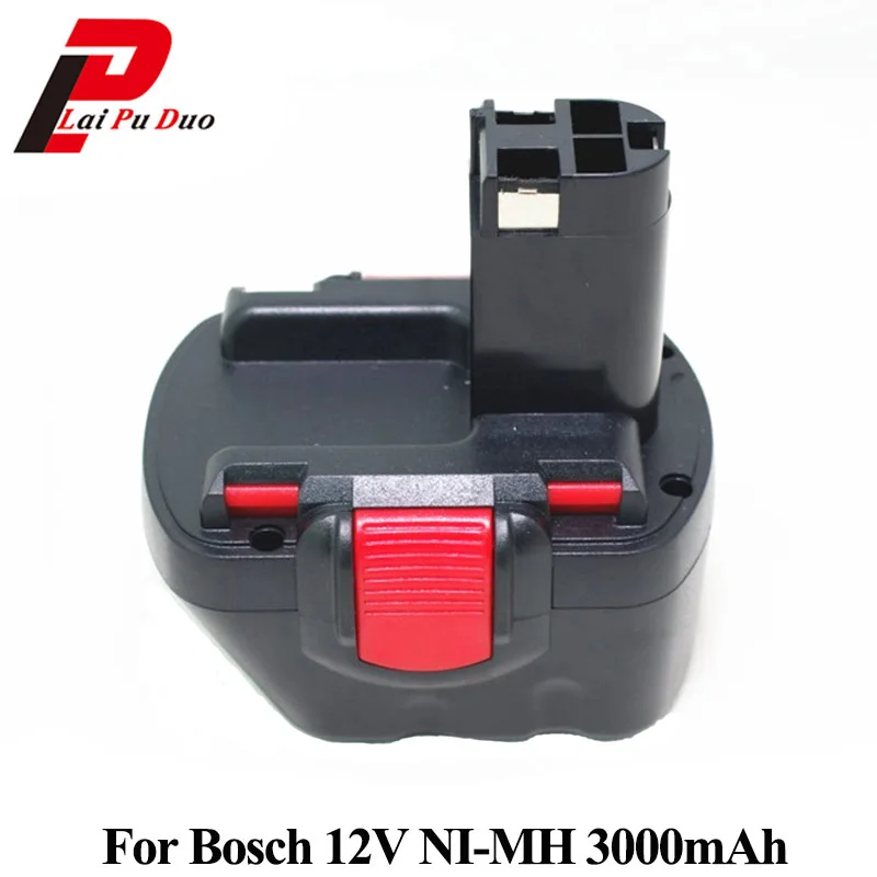 For Bosch 12v 3000mah NI-MH Rechargeable Replacement Cordless Drill Battery  BAT043,BAT046,BAT049,BAT120,BAT139 PSR PSR 12V 3.0Ah - AliExpress