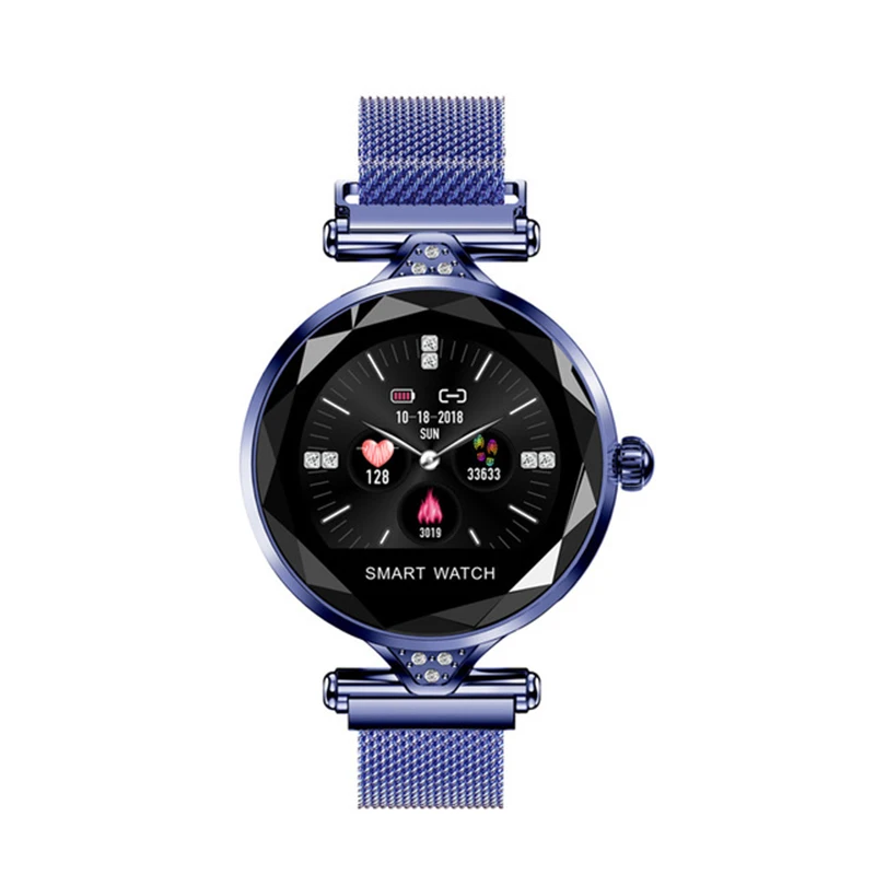 BESTH1 Women Fashion Smartwatch Wearable Device Bluetooth Pedometer Heart Rate Monitor Smart Watch For Android/Ios Smart Bracele