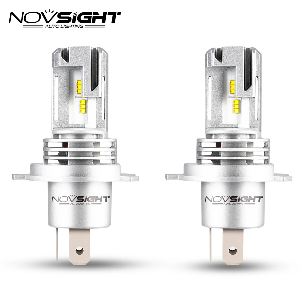 

Novsight 2Pcs H4/H5/H7/9005/9006 55W Car LED Headlight Bulb Replacement Kit ZES Driving Lamps 6000K