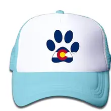Детская бейсболка для дальнобойщика Colorado Paw с регулируемой сеткой для мальчиков и девочек