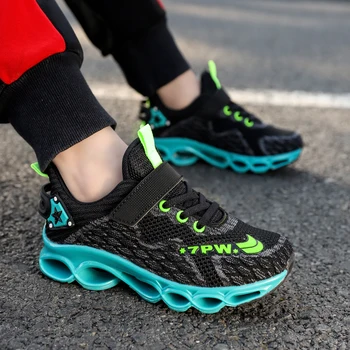 

New Arrival Casual Boys Kids Sneakers Breathable Children Running Shoes Anti Slip Kids Boy Sport Shoes Fashion Casual Kid Shoes