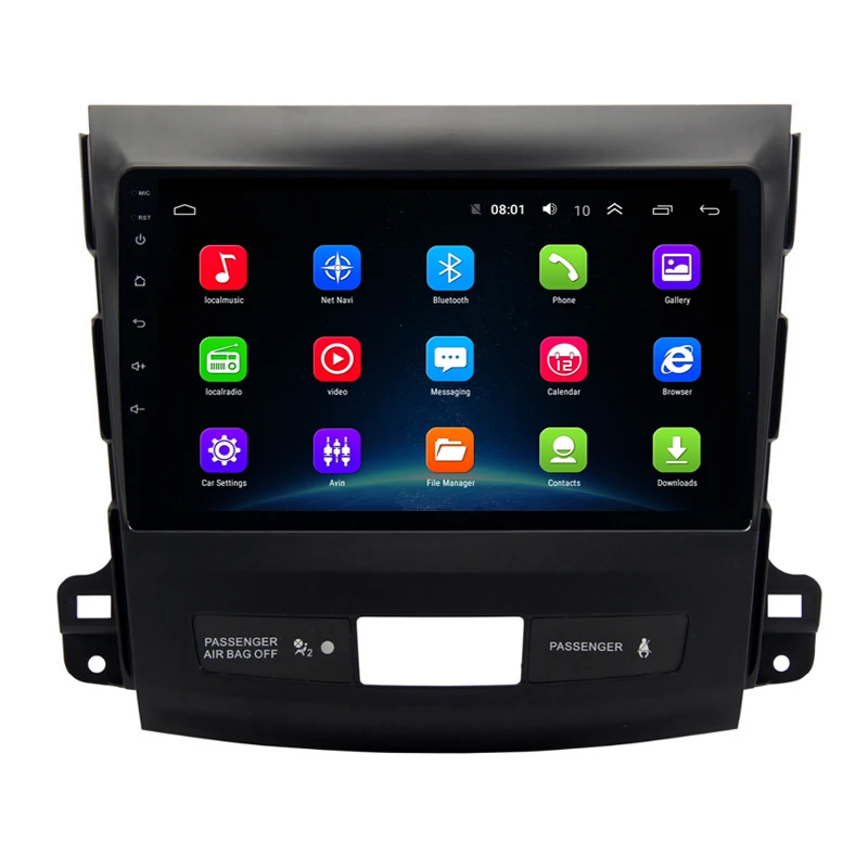 Best 9" 2.5D IPS Android 9.1 Car DVD Multimedia Player GPS for Mitsubishi Outlander 2006-2012 / Peugeot 4007 radio DSP32EQ navigation 1 Best 9" 2.5D IPS Android 9.1 Car DVD Multimedia Player GPS for Mitsubishi Outlander 2006-2012 / Peugeot 4007 radio DSP32EQ navigation 1