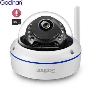 Gadinan 5MP 3MP Wifi Camera Video Surveillance Audio Record Dome Vandal-proof Waterproof Outdoor iCSee IP Camera Email Alert 1