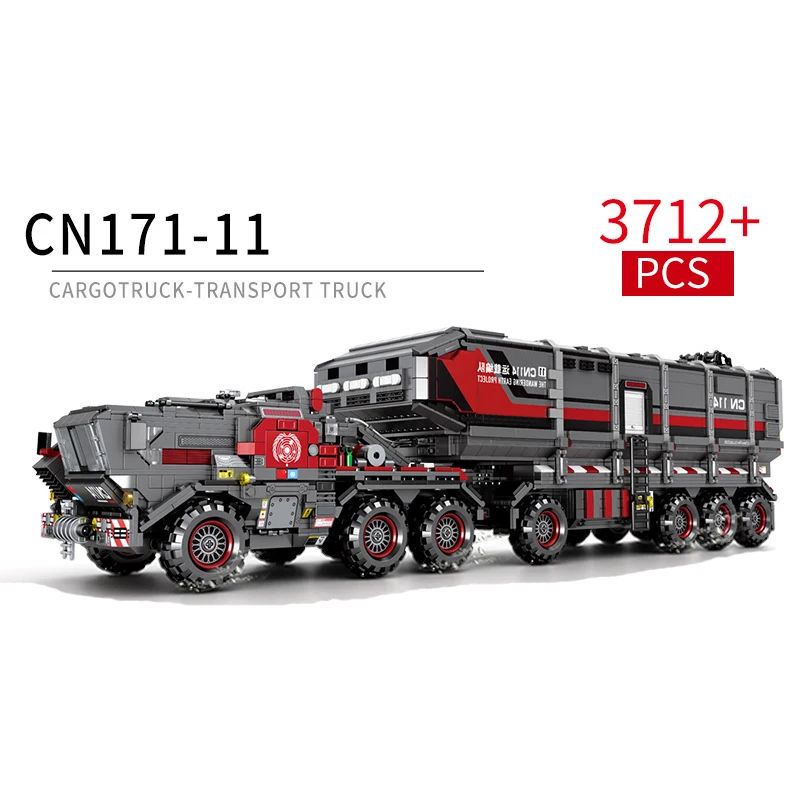 

Movie The Wandering Earth Cargotruck-Transport Truck CN171-11 Advanced Model Figures Building Blocks Compatible Technic Sets