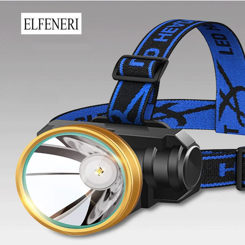 

Super Bright LED Headlights and Head-mounted Flashlights Outdoor Long-range Rechargeable Night Fishing Headlights