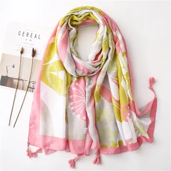 

Brand 2020 Scarves Cotton And Linen Winter Women Hijab New National Style Scarf Bandana Women's Shawl Foulard Pashmina Poncho