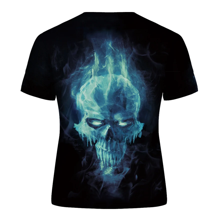 DE003-T恤短袖模版-后