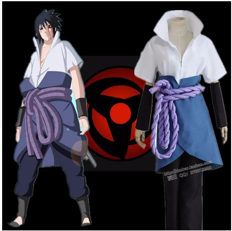 Учиха, сасуке, Наруто Shippuden костюм для косплея
