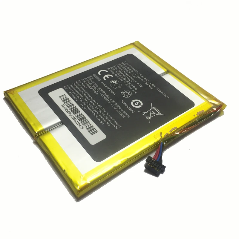 Планшетный аккумулятор TLP041B2 для Alcatel E710 One Touch EVO 7 EVO7 HD 4150 мАч, высококачественный и прочный безопасный аккумулятор