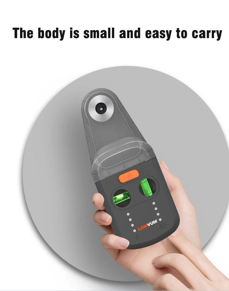 Laser Level Support Drill Dust Collector Electric Vacuum Suction Tool Two Bubbles L-Shape Bracket, Drilling BOX Support LOMVUM