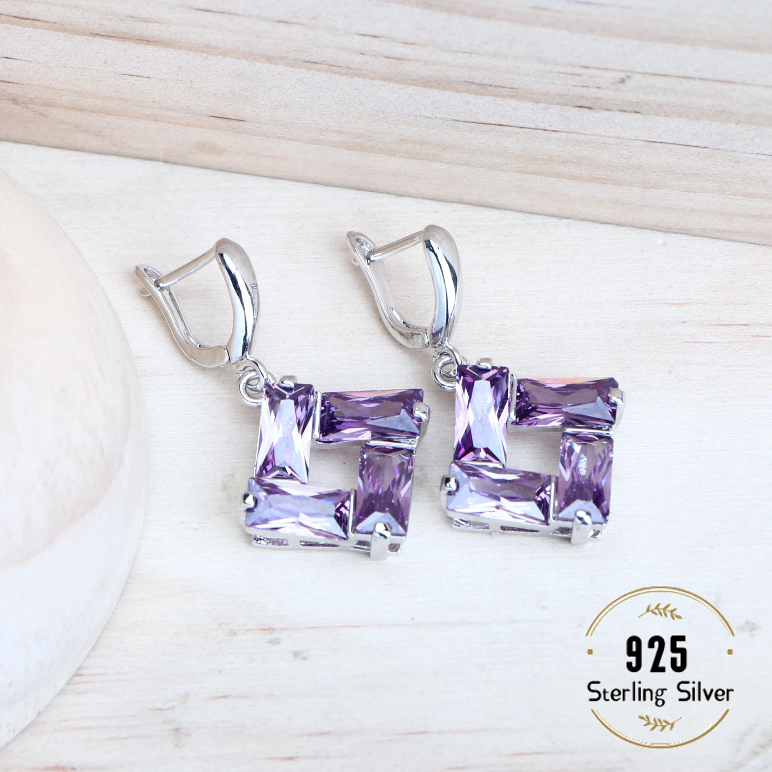 Women Silver 925 Bridal Jewelry Sets 
