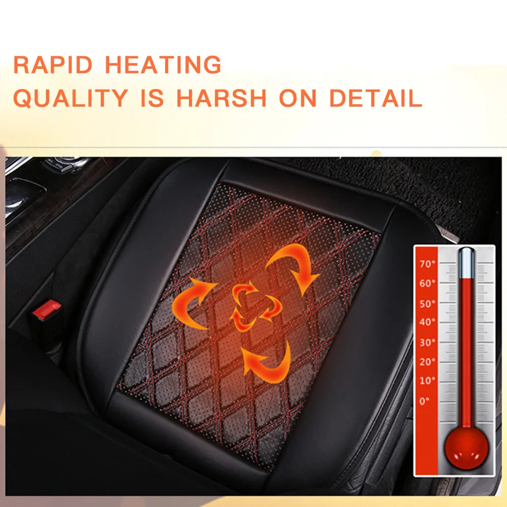 

12/24V Car Seat Heating Cushion Auto Heated Seat Pad Seat Cover
