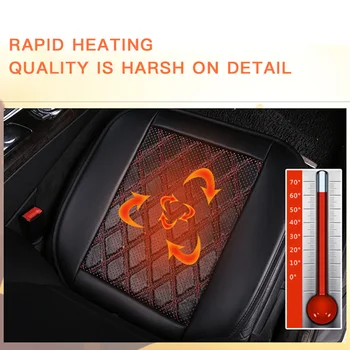 

12/24V Car Seat Heating Cushion Auto Heated Seat Pad Seat Cover