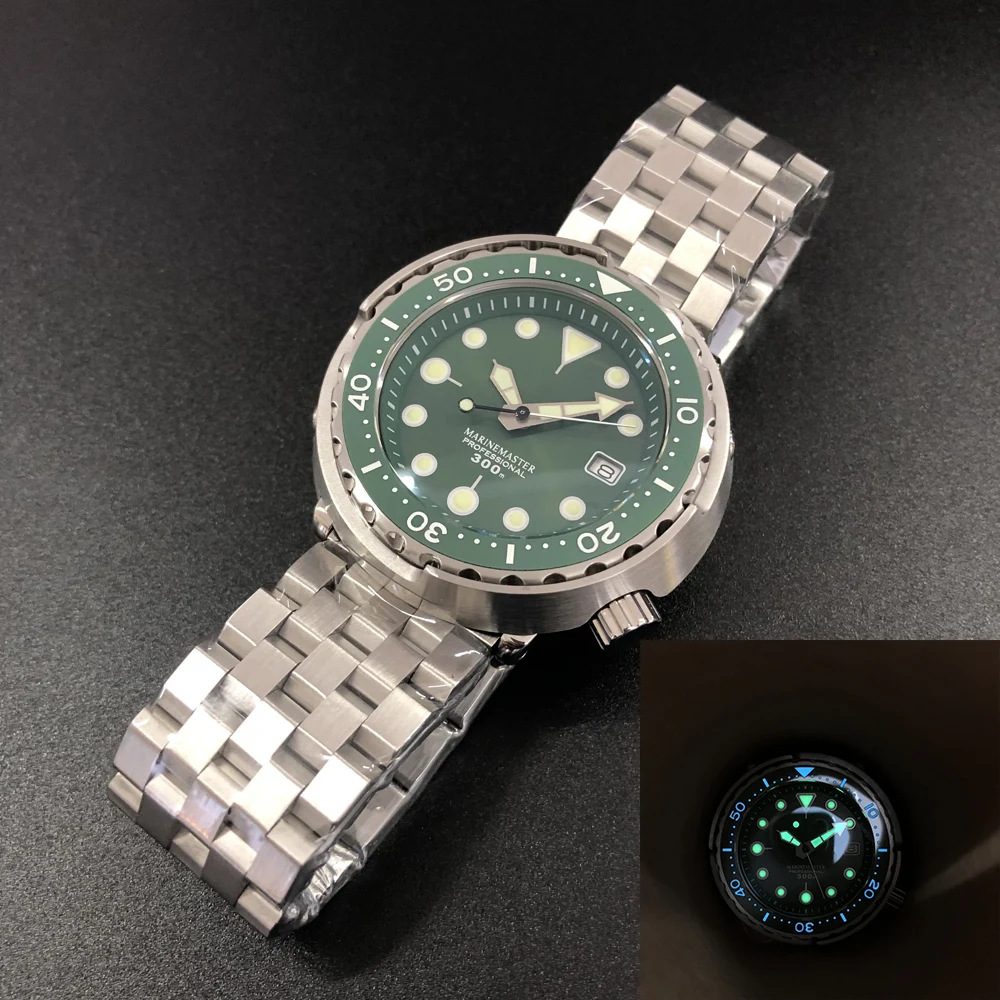 

Super strong Luminous watch men automatic mechanical watch waterproof date 316L Solid stainless steel XG5