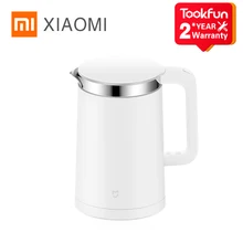 XIAOMI MIJIA Electric kettle Smart Constant Temperature Control kitchen Water kettle samovar 1.5L Thermal Insulation teapot APP