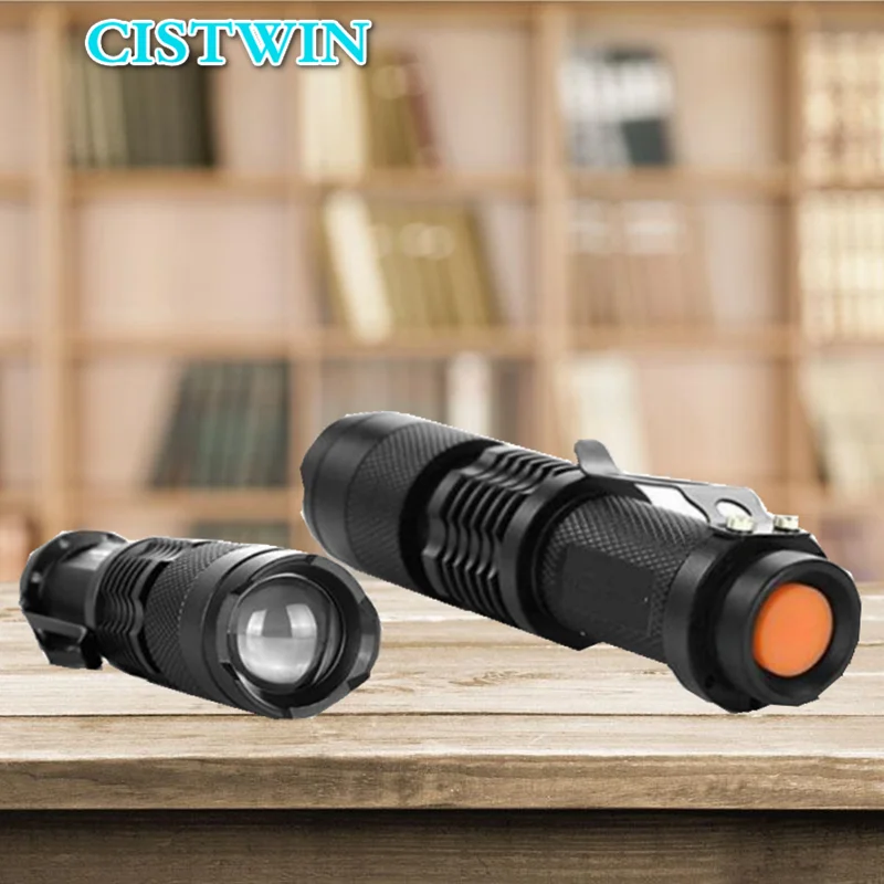 

Waterproof Q5 LED Flashlight High Power 2000LM Mini Spot Lamp Portable 3 Models Zoomable Camping Equipment Torch zaklamp