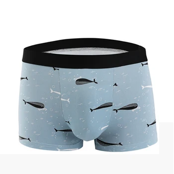 

4 Pieces/lot Men Boxer Modal Cuecas Male Print Man Boxers Homme Comfortable Underpants Soft Breathable Male Panties 5XL-XXXXL