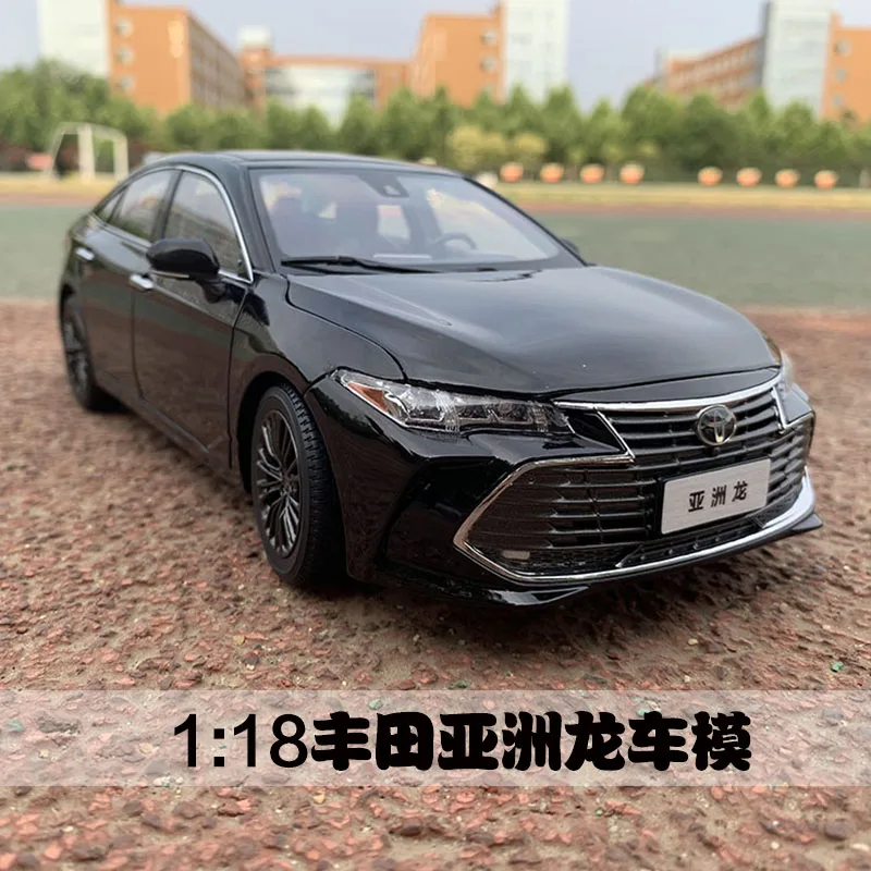 1:18 TOYOTA AVALON черный карбон/Кристалл коричневый автомобиль коллекция литой под давлением модели автомобилей