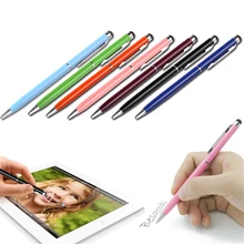 

10 Pcs 2 In1 Touch Screen Stylus Ballpoint Pen For Ipad Iphone Samsung Or Other Touch Screen Devices Tablet Color Random