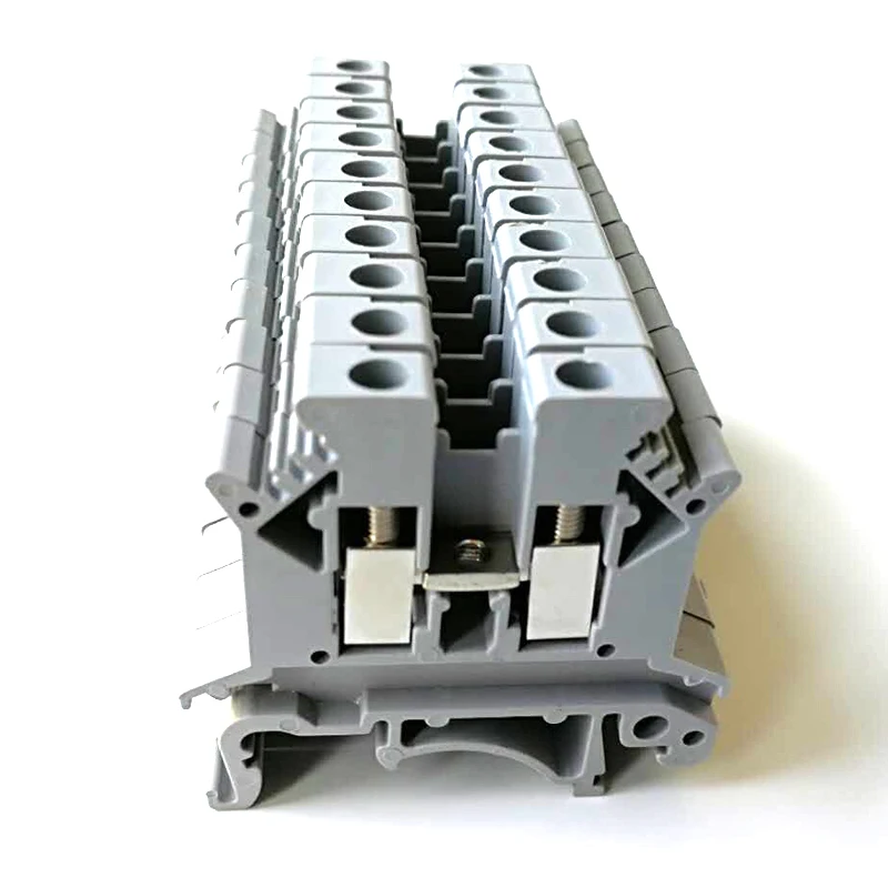 5 шт. Din Rail UK 10N Универсальный Винтовые клеммы Morsettiera коннекторов для электрических