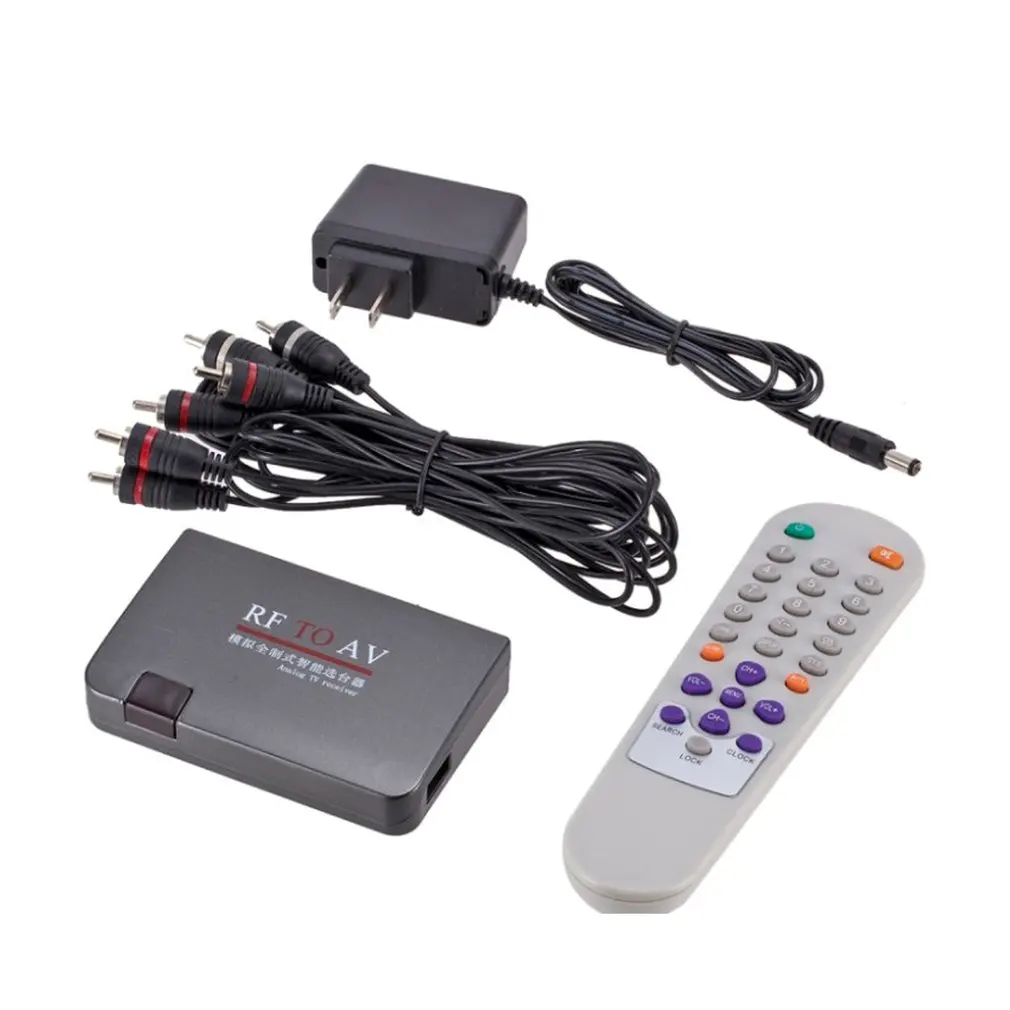 Mini AV zu RF Konverter TV Video Plug Modulator Verstärker Usb-Kabel Signal KG 