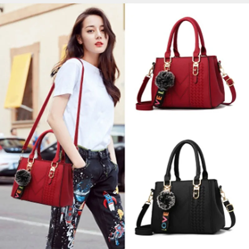 

2020 spring and summer new casual single-shoulder female bag European and American fashion pu female bag handbag