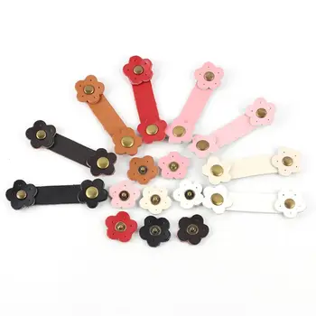 

Soft Leather Buckles Purse Hasp DIY Bag Wrist Strap Plum Flower Tool for Sewing Craft Project DIY Replacement Accessories