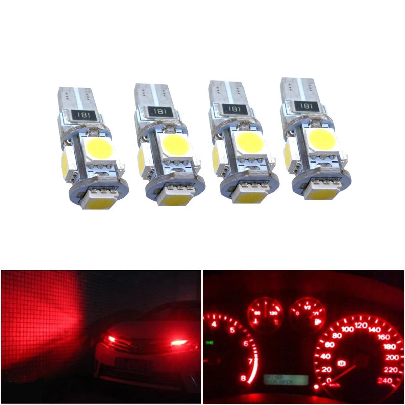 4x T10 W5W LED Canbus Bulbs 168 194 Car Parking Lights For Toyota RAV4